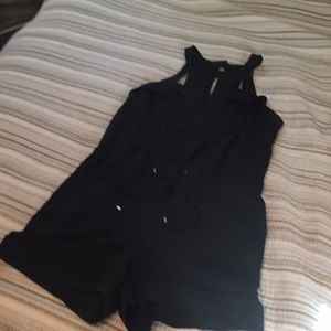 Cache black shorts rumper